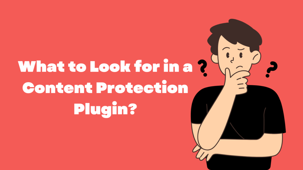 wordpress Content Protection Plugin